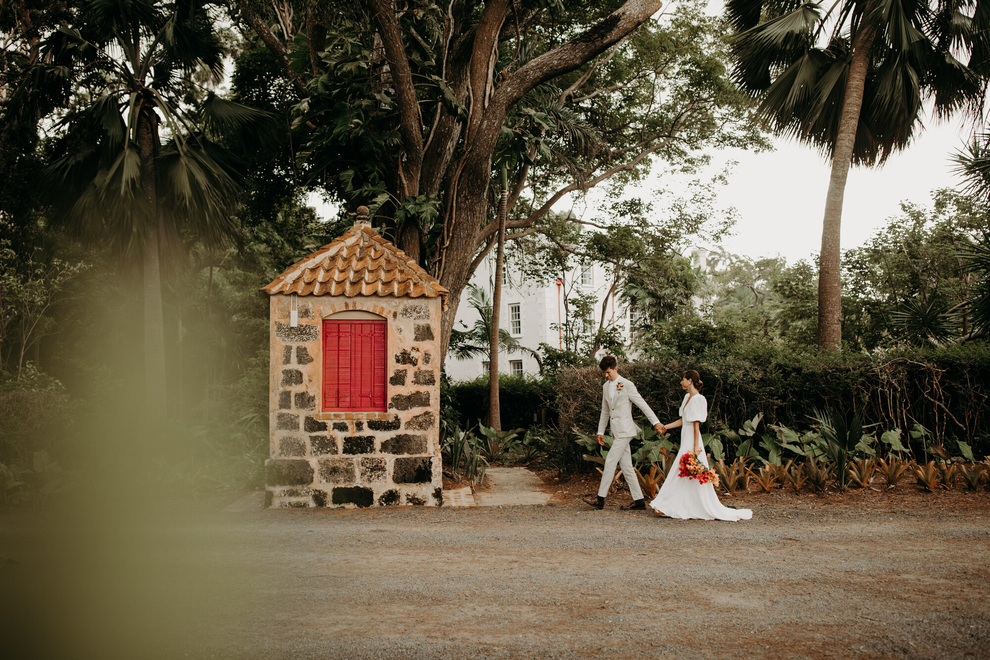 tropical_garden wedding in Barbados